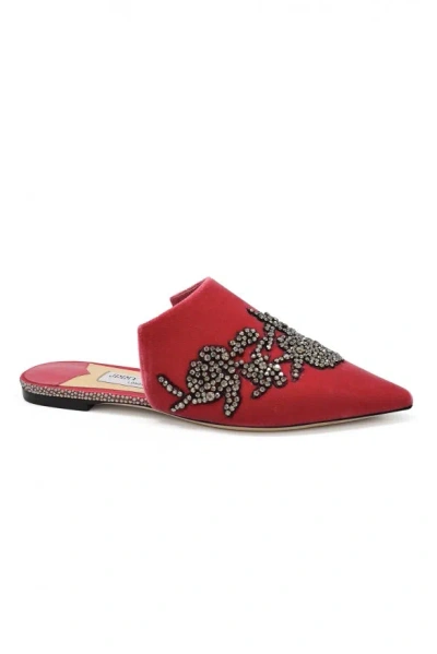 Jimmy Choo Rachel Mules In Pink