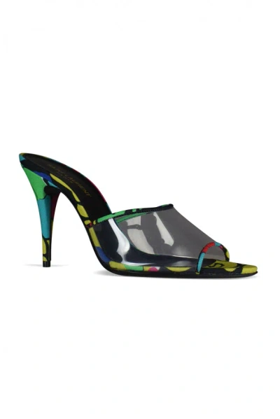 Saint Laurent Mules Lolita In Multicolor