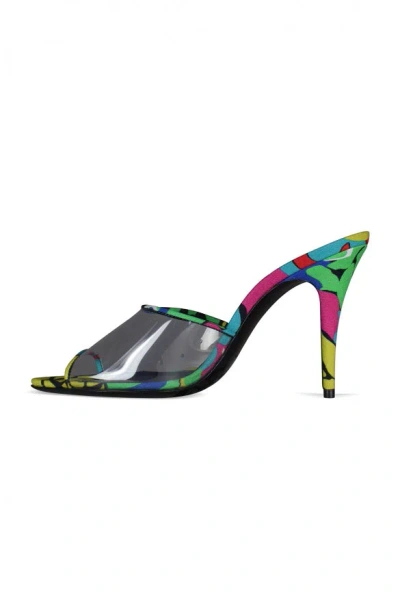 Saint Laurent Mules Lolita In Multicolor