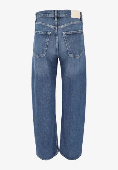 Citizen Of Humanity Citizens Of Humanity Ayla Baggy Cuffed Crop Jeans In Blue