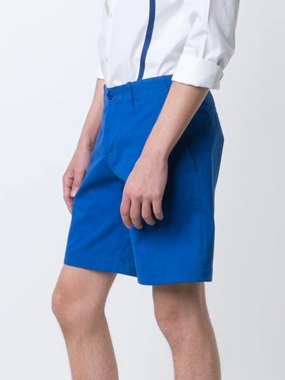 Shop Carven Chino Shorts - Blue