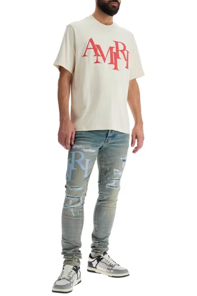 Shop Amiri Staggered Logo