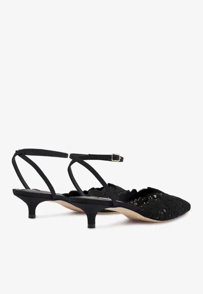 ARTEANA AMALFI 35 LACE PUMPS 