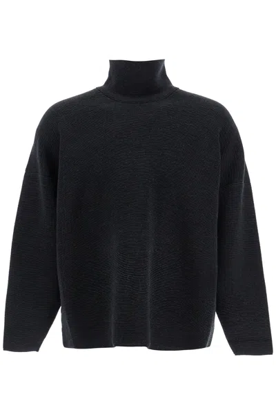 Shop Fear Of God High Neck Ottoman Pullover