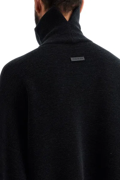 Shop Fear Of God High Neck Ottoman Pullover