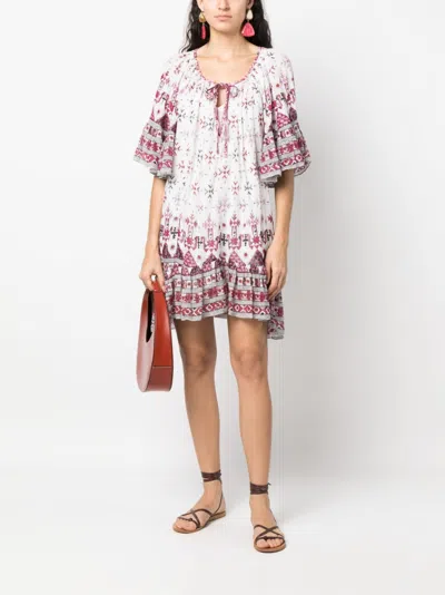 Isabel Marant Étoile Isabel Marant Etoile Embroidered Cotton Loane Mini Dress