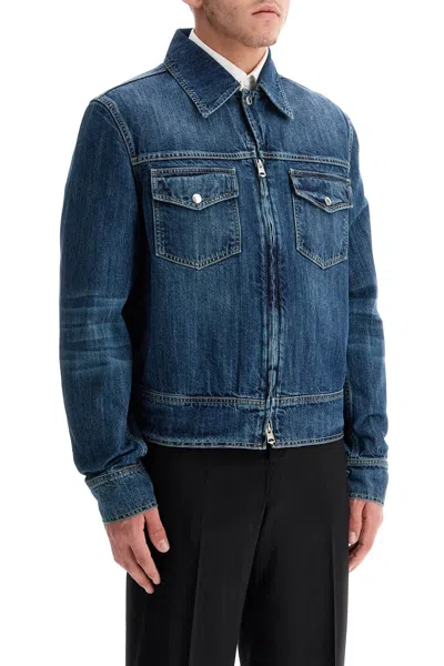 Shop Our Legacy Denim Trucker Jacket For