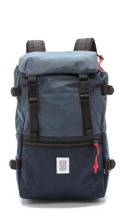 Shop Topo Designs Rover Pack In Navy