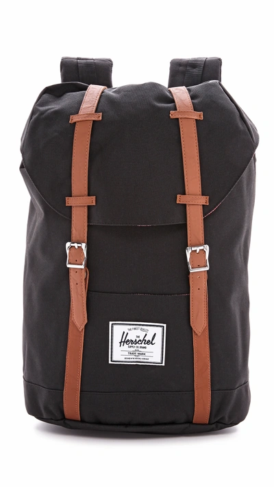 Shop Herschel Supply Co Retreat Classic Backpack In Black