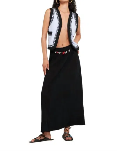 Antik Batik Lilou Skirt In Black In Black