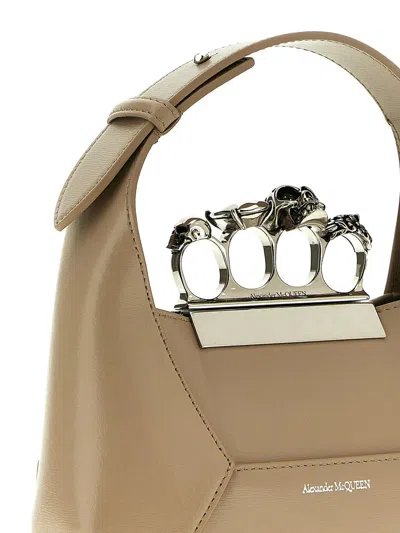 Alexander Mcqueen Handbags In Beige