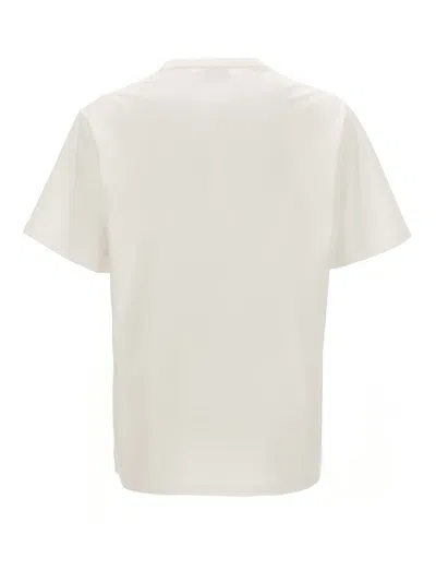 Alexander Mcqueen Printed Compact Cotton T-shirt In Multicolor