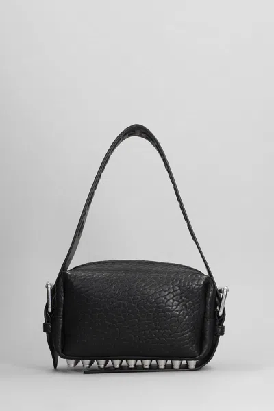 Alexander Wang Small Rich Shoulder Bag In Black