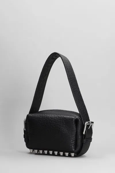 Alexander Wang Small Rich Shoulder Bag In Black