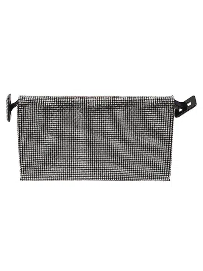 Benedetta Bruzziches Embellished All-over Flap Shoulder Bag In The World Is Not Enough