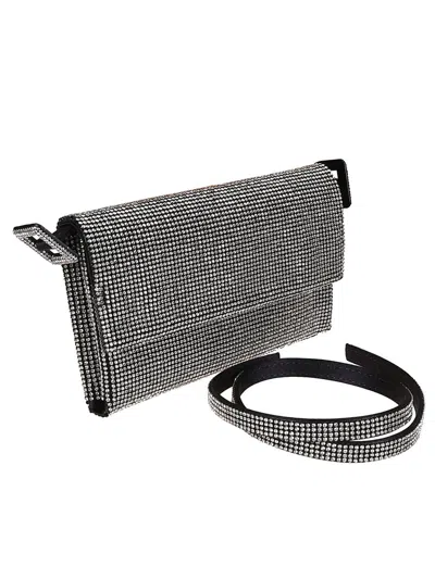 Benedetta Bruzziches Embellished All-over Flap Shoulder Bag In The World Is Not Enough