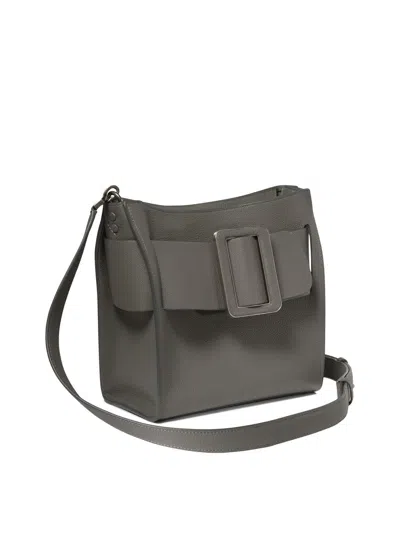 Boyy Soft Devon 23 Handbag With Adjustable Strap In Grey