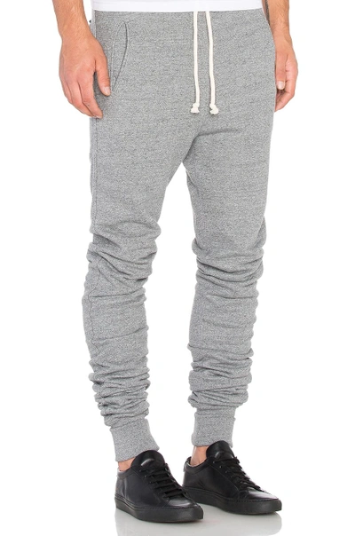 Shop John Elliott Kito Sweatpant In Gray.  In Dark Grey