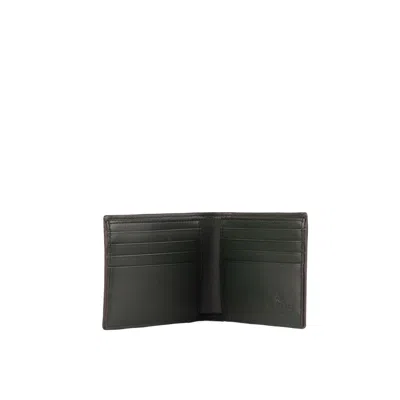 Etro Wallet With Logo In Green