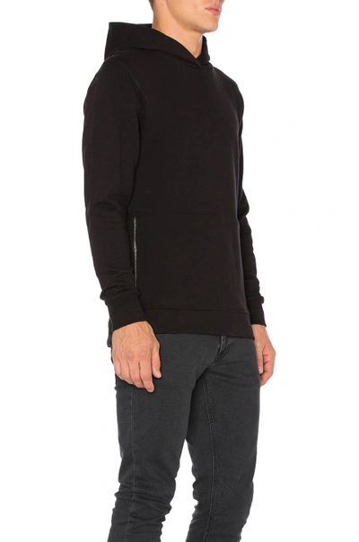 Shop John Elliott Hooded Villain In Black