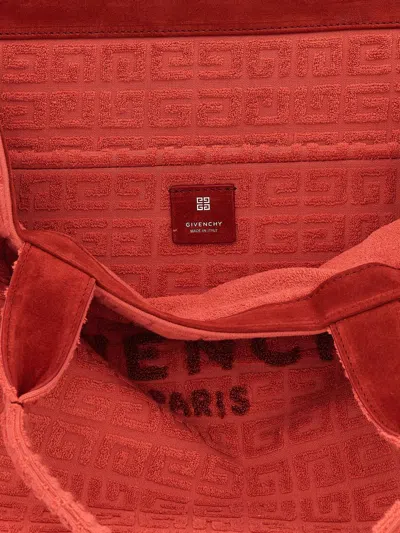 Shop Givenchy Plage Medium Capsule 'g-tote' Shopping Bag In Red