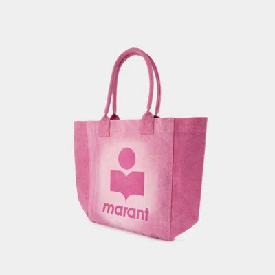 Isabel Marant Yenky Shoulder Bag In Pink