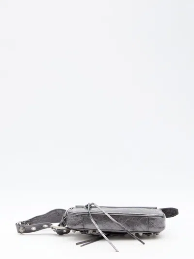 Balenciaga Gray Xs Sling Shoulder Bag For Women In Grey