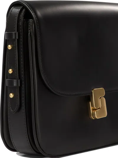 Shop Soeur "bellissima Maxi" Crossbody Bag In Black