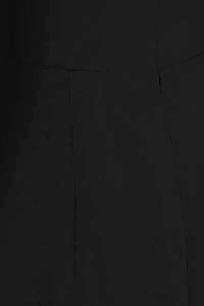 Vivienne Westwood Long Sleeve Robe Panthère In Black