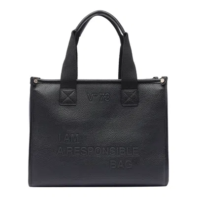 V73 Responsible Now Tote Bag In Black