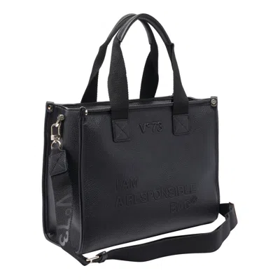 V73 Responsible Now Tote Bag In Black