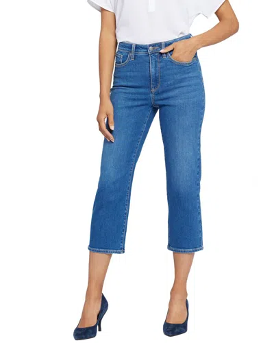 Nydj Joni High Waist Relaxed Capri Jeans In Blue