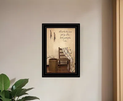 Homezia These Three Remain 3 Black Framed Print Wall Art