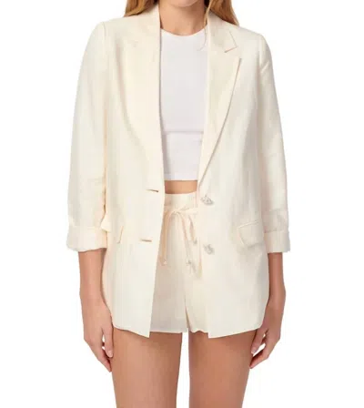 Cami Nyc Javier Blazer In Ceramic In Beige