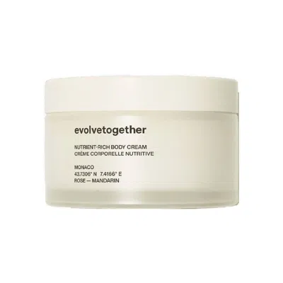 Evolvetogether Provence Nutrient Rich Body Cream In White