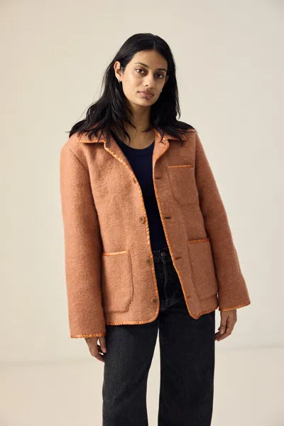 Alex Mill Blank Supply X  Rework Jacket In Quilt Pattern #58