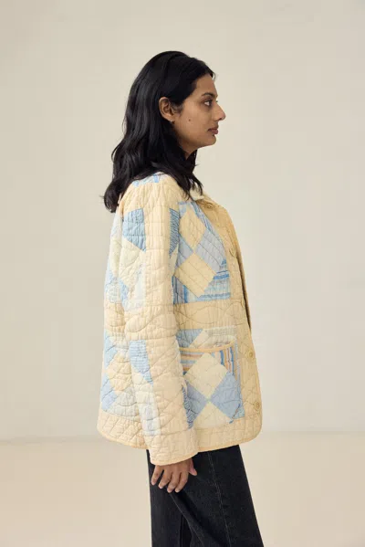 Alex Mill Blank Supply X  Rework Jacket In Quilt Pattern #53