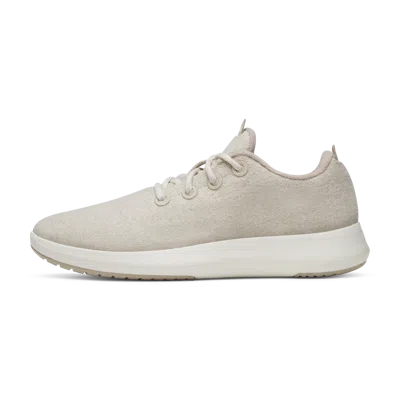 Allbirds Men's Wool Runner Mizzles In Stony Cream