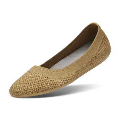 Allbirds Tree Breezer Ballet Flat In Stony Beige