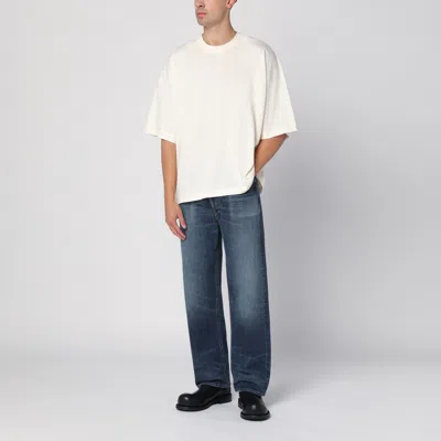 Agolde Blue Washed Jeans In Regenerated Denim