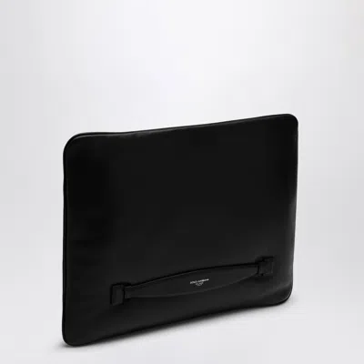 Dolce & Gabbana Dolce&gabbana Black Nappa Leather Handbag