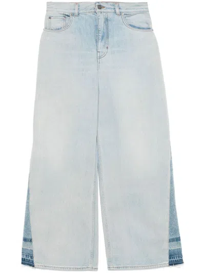 Shop Chloé Wide-leg Palazzo Jeans Clothing In Blue