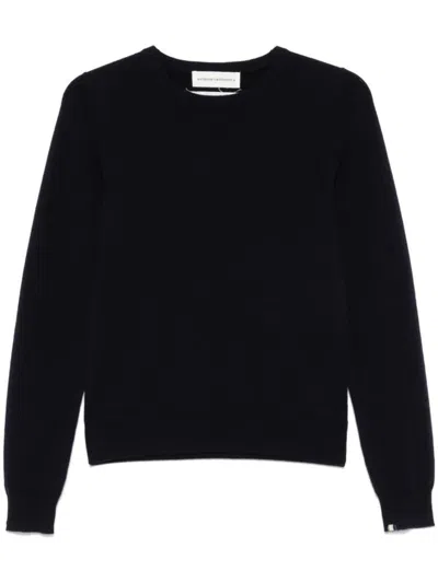 Shop Extreme Cashmere Body Cashmere Crewneck Sweater In Blue