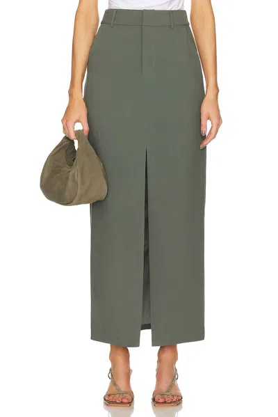 Lblc The Label Tess Skirt In Green