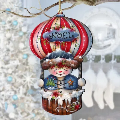 G. Debrekht Frosty Journey Wooden Ornaments By J. Mills-price