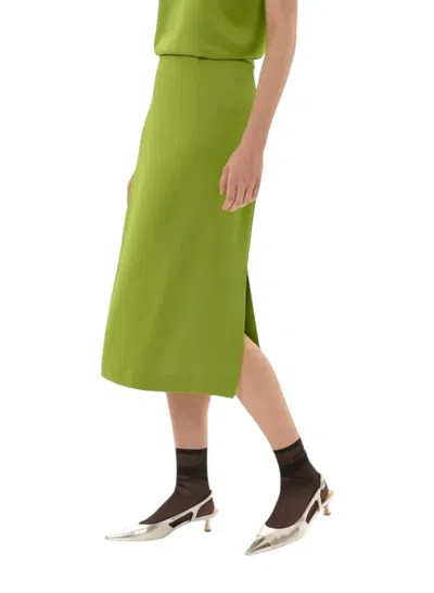Tara Jarmon Jenny Skirt In Green In Green