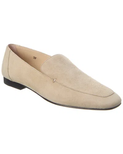 Le Monde Beryl Suede Loafer In Beige