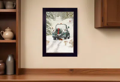 Homezia Winter Park 2 Black Framed Print Kitchen Wall Art