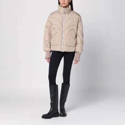 Khrisjoy Corazon Heart-shaped Pockets Puffer Jacket