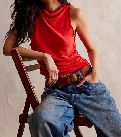 Free People Fall For Me Tee In Bella Rosa In Multi